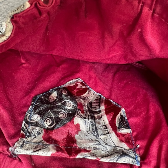 Beautiful Crafted From Mens Ties! Velcro Closure and an Interior Pocket - Picture 7 of 7